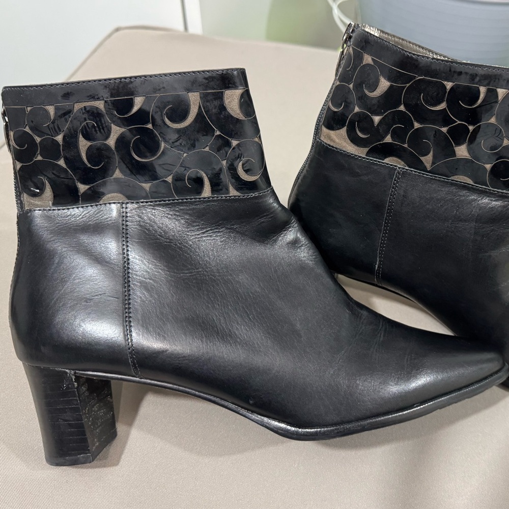 New Leather Brighton boots size 9 - Picture 2 of 16